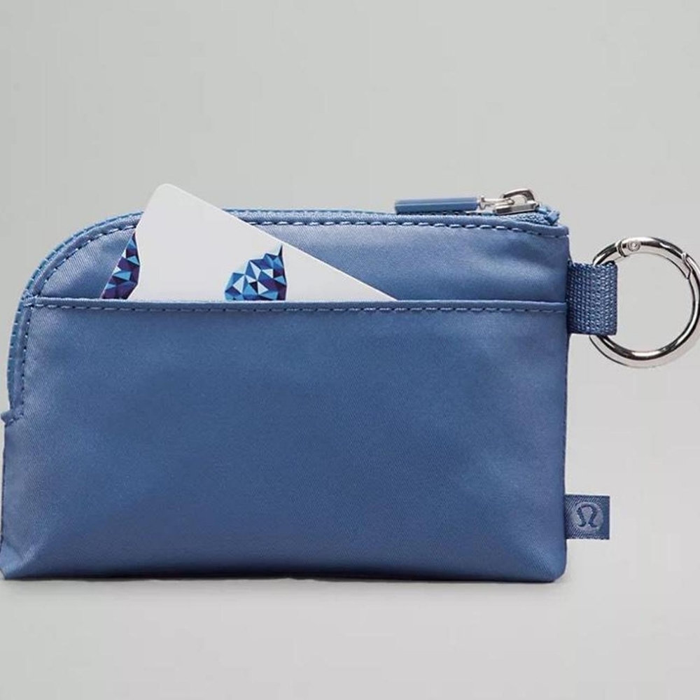 Lululemon Blue Zip Pouch - Picture 2 of 4